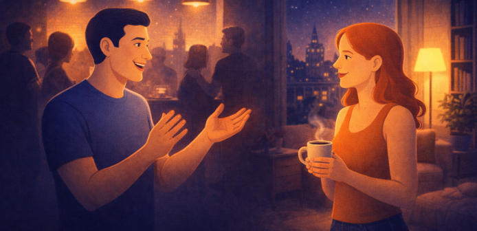 Обложка статьи: интроверт и экстраверт в отношениях